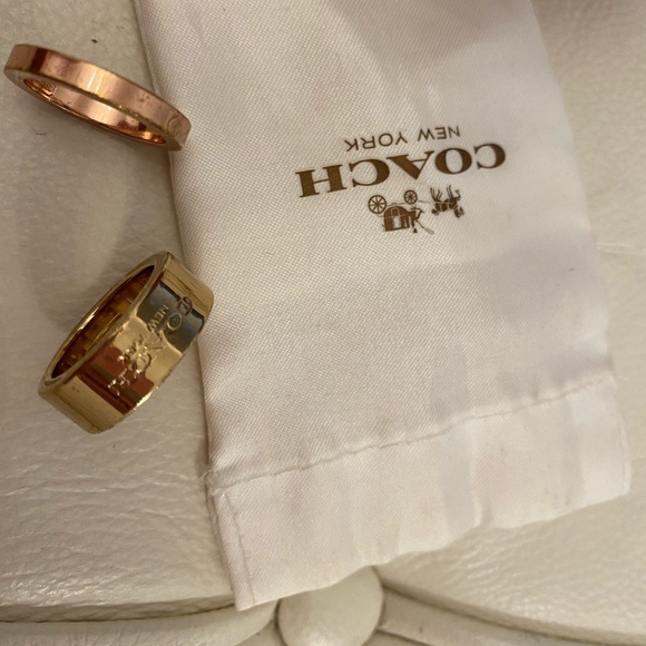 Coach ring / rings set size 5 - Picture 2 of 4